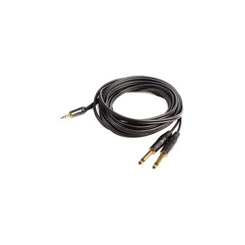 Monkey Banana Solid Link Kabel 2x6.3 mono/3.5 stereo/300cm - Cable - Audio/Multimedia