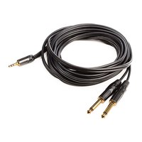 Monkey Banana Solid Link Kabel 2x6.3 mono/3.5 stereo/300cm - Cable - Audio/Multimedia