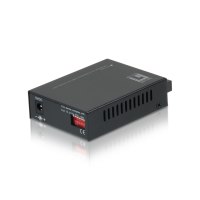 LevelOne FVT-2001. Maximale Datenübertragungsrate: 100 Mbit/s, Converter Eingangsschnittstelle: 10Base-T, 100Base-TX, Converter output Oberfläche: 100Base-FX. Optischer Kabelverbinder: SC, Übertragungstechnik: Kabelgebunden. Maximal mögliche Übertragungss