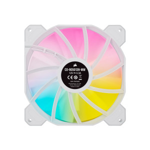 Corsair SP140 RGB ELITE - Ventilatore - 14 cm - 300 Giri/min - 1200 Giri/min - 27 dB - 68,11 pdc/min