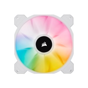 Corsair iCUE SP140 RGB ELITE - Gehäuselüfter - 140 mm - weiß (Packung mit 2)