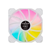 Corsair iCUE SP140 RGB ELITE - Gehäuselüfter - 140 mm - weiß (Packung mit 2)