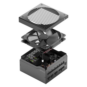 Fractal Design Ion+ 2 Platinum - Netzteil (intern) - ATX12V 2.52/ EPS12V 2.92 - 80 PLUS Platinum - Wechselstrom 100-240 V - 560 Watt - Schwarz