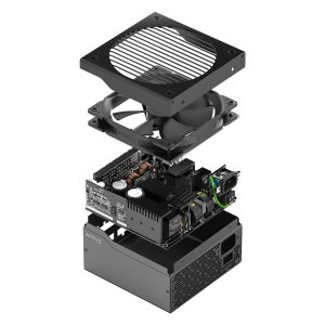 Fractal Design Ion+ 2 Platinum - Netzteil (intern) - ATX12V 2.52/ EPS12V 2.92 - 80 PLUS Platinum - Wechselstrom 100-240 V - 560 Watt - Schwarz