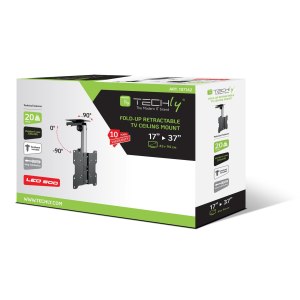 Techly Deckenhalterung für LCD TV 17 - 23 Zoll...