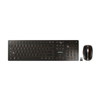 Cherry DW 9100 SLIM - Tastatur-und-Maus-Set - kabellos