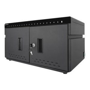 Manhattan Charging Cabinet/Cart via USB-C x20 Devices, Desktop, Power Delivery 18W per port (360W total)