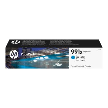 HP Cartuccia originale ciano ad alta capacità 991X PageWide - Resa elevata (XL) - 16000 pagine - 1 pz