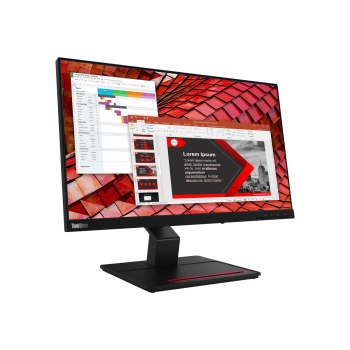 Lenovo ThinkVision T24t-20 - 60,5 cm (23.8") - 1920 x 1080 Pixel - Full HD - LED - 6 ms - Nero