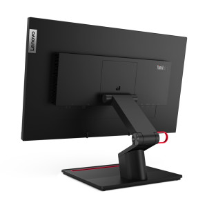 Lenovo ThinkVision T24t-20 - LED-Monitor - 61 cm (24") (23.8" sichtbar) - Touchscreen - 1920 x 1080 Full HD (1080p) @ 60 Hz - IPS - 300 cd/m² - 1000:1 - 4 ms - HDMI, DisplayPort, USB-C - Raven Black - Campus