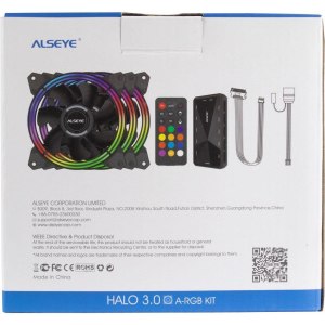 Inter-Tech ALSEYE Halo 3.0 Plus - Fan - 12 cm - 900 RPM - 1500 RPM - 23 dB - 90.9 m³/h