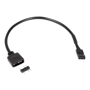 Inter-Tech RGB LED adapter - 3 pin RGB header (M)...