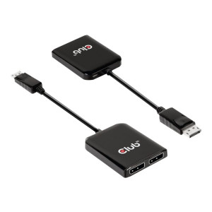 Club 3D DP 1.4 TO 2 DISPLAYPORT 1.4 SUPPORTS UPTO 2 4K60HZ - USB POWERED