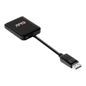 Club 3D CSV-7200 - Video-/Audio-Splitter - 2 x DisplayPort