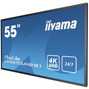 Iiyama ProLite LH5570UHB-B1 - 55" Diagonal Class (54.6" viewable) LED-backlit LCD display