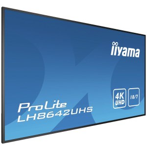 Iiyama ProLite LH8642UHS-B3 - 86" Diagonal Class (85.6" viewable) LED-backlit LCD display