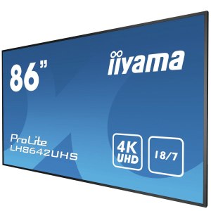 Iiyama ProLite LH8642UHS-B3 - 86" Diagonal Class (85.6" viewable) LED-backlit LCD display