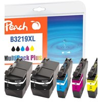 Peach Spar Pack Plus Tintenpatronen - kompatibel zu Brother LC-3219XL - Kompatibel - Tinte auf Pigmentbasis - Schwarz - Cyan - Magenta - Gelb - Brother - Kombi-Packung - LC-3219XL