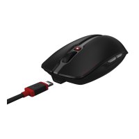 Cherry Stream Desktop Recharge - Taglia piena - RF Wireless - QWERTY - Nero - Mouse incluso