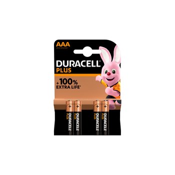 Duracell Alkaline Plus AAA batterij 4 pack - Battery