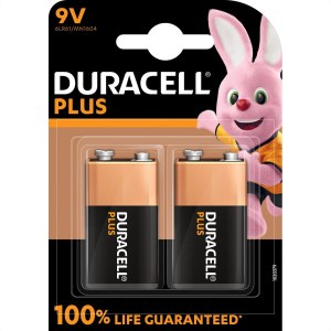 Duracell Alkaline Plus batterij 9 Volt 2 pack - Batteria...