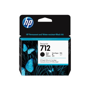 HP 712 - 80 ml - Schwarz - Original - DesignJet