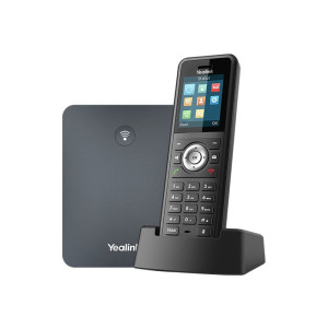 Yealink W79P - Schnurloses VoIP-Telefon - mit Bluetooth-Schnittstelle mit Rufnummernanzeige