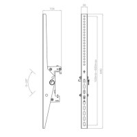 Hagor CPS - Tilt Arms VESA 600