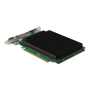 Delock PCI Express x16 Card to 4 x internal NVMe M.2 Key...