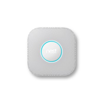 Nest Protect 2. Energiequelle: AC, Eingangsspannung: 120 V. Höhe: 38,5 mm, Breite: 135 mm, Tiefe: 135 mm