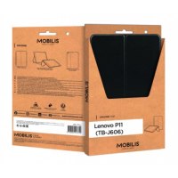 Mobilis Origine - Flip-Hülle für Tablet - Kunstleder - Schwarz - für Lenovo Tab P11 ZA7R, ZA7S, ZA7X, ZA7Y, ZA82, ZA83