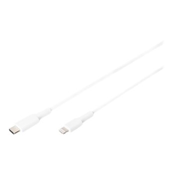 DIGITUS Daten- / Ladekabel, USB-C - Lightning, MFI