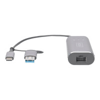 DIGITUS Ethernet Adapter USB-C USB3.0/USB C 3.1 to 2.5G