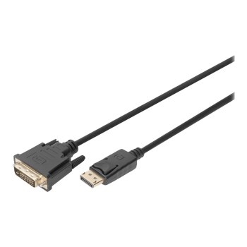 DIGITUS DisplayPort Adapter Cable, DP to DVI-D