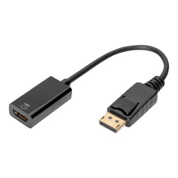 DIGITUS Aktiver DisplayPort Adapter / Konverter, DP auf HDMI