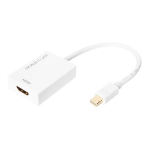 DIGITUS Aktiver Mini DisplayPort Adapter / Konverter, DP...