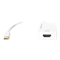 DIGITUS Aktiver Mini DisplayPort Adapter / Konverter, DP auf HDMI