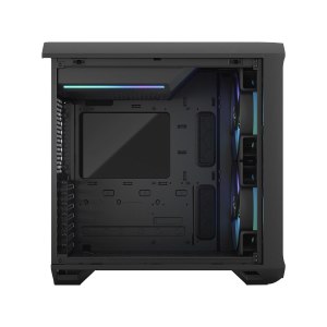 Fractal Design Torrent Compact RGB TG Light Tint - Kompaktgehäuse - Erweitertes ATX - keine Spannungsversorgung (ATX) - Schwarz - USB/Audio