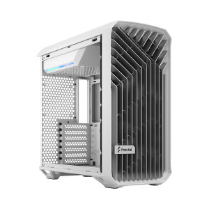 Fractal Design Torrent Compact - Tower - E-ATX - keine Spannungsversorgung (ATX) - White TG Clear Tint - USB/Audio