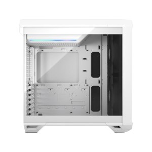 Fractal Design Torrent Compact - Tower - E-ATX - keine Spannungsversorgung (ATX) - White TG Clear Tint - USB/Audio