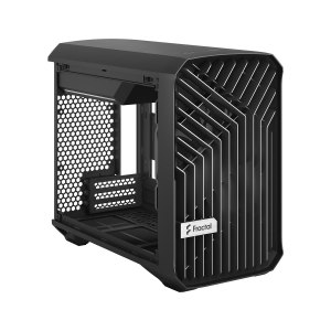 Fractal Design Torrent Nano - Tower - Mini-DTX - keine Spannungsversorgung (ATX) - Black Solid - USB/Audio