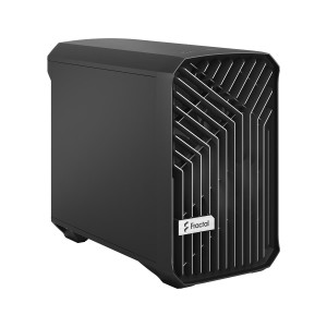 Fractal Design Torrent Nano - Tower - Mini-DTX - keine Spannungsversorgung (ATX) - Black Solid - USB/Audio