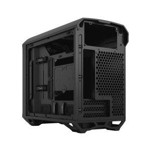 Fractal Design Torrent Nano - Tower - Mini-DTX - keine Spannungsversorgung (ATX) - Black Solid - USB/Audio