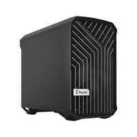 Fractal Design Torrent Nano - Tower - Mini-DTX - keine Spannungsversorgung (ATX) - Black Solid - USB/Audio