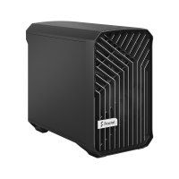 Fractal Design Torrent Nano - Tower - Mini-DTX - keine Spannungsversorgung (ATX) - Black Solid - USB/Audio