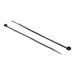 Delock Kabelbinder - hohe Zugfestigkeit - 20 cm - Schwarz (Packung mit 100)