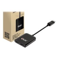 Club 3D CSV-7200H - Videoadapter - DisplayPort männlich zu HDMI weiblich - 20 cm - unterstützt 4K 60 Hz (3840 x 2160)