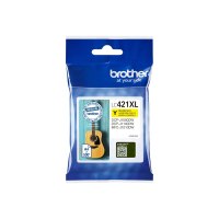 Brother LC421XLY - Hohe Ergiebigkeit - Gelb - original