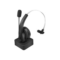 LogiLink Headset - On-Ear - Bluetooth - kabellos