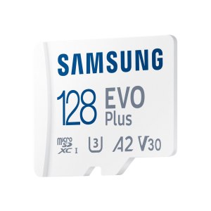 Samsung EVO Plus MB-MC128KA - Flash-Speicherkarte (microSDXC-an-SD-Adapter inbegriffen)